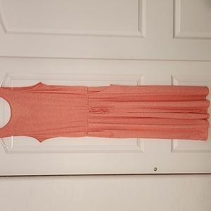 Egy peach colored jumpsuit, size small